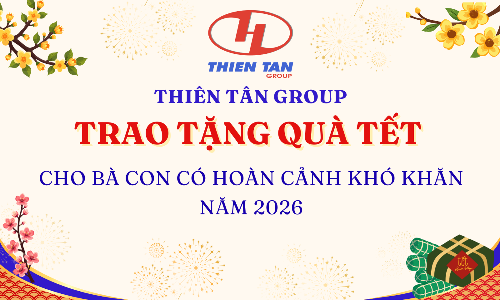 Un voyage de partage et d'amour – Le Thien Tan Group remet des cadeaux du Têt 2026 aux familles nécessiteuses