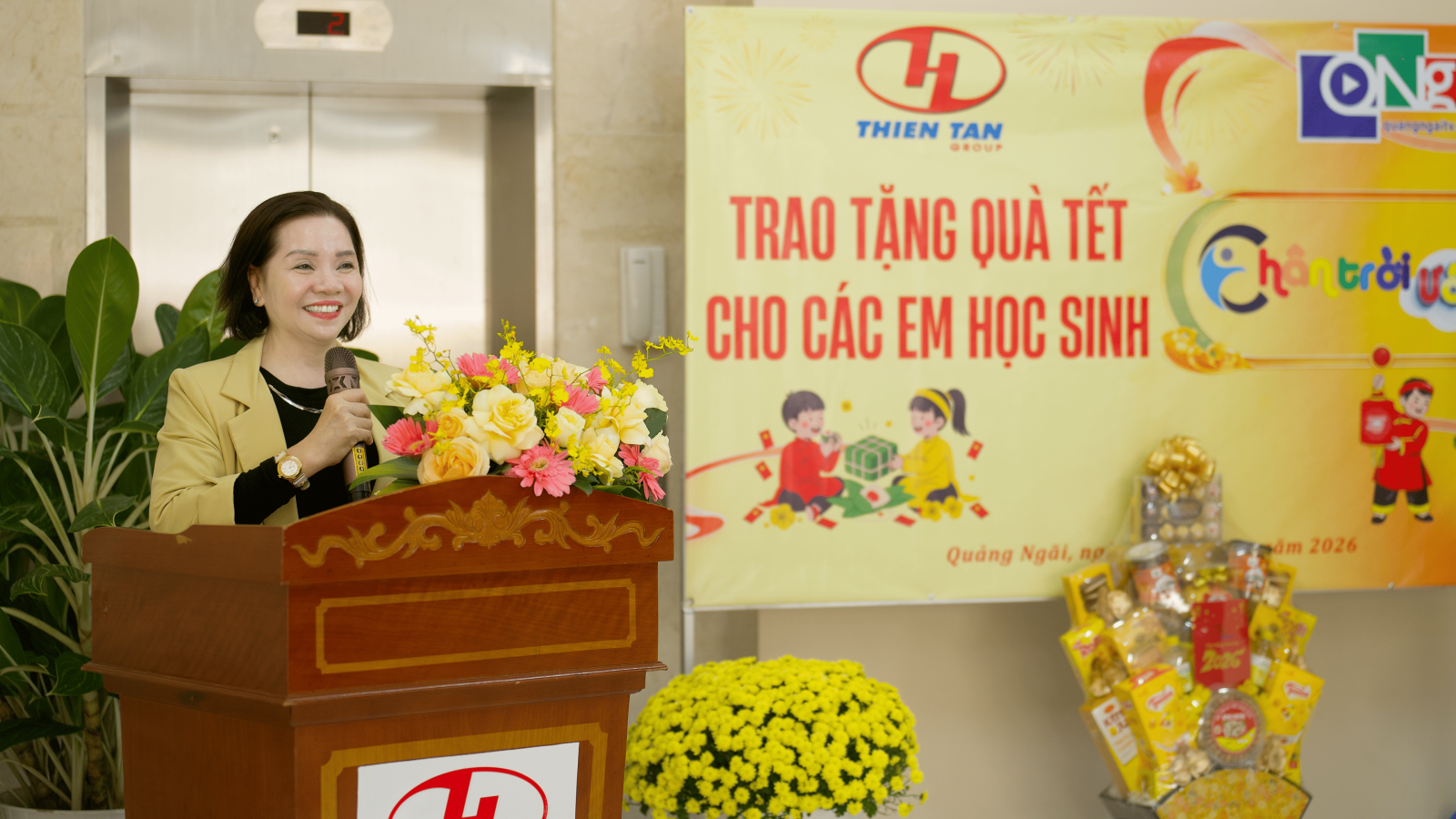 Mme Tran Thi Huong - Directrice adjointe de Thien Tan Group