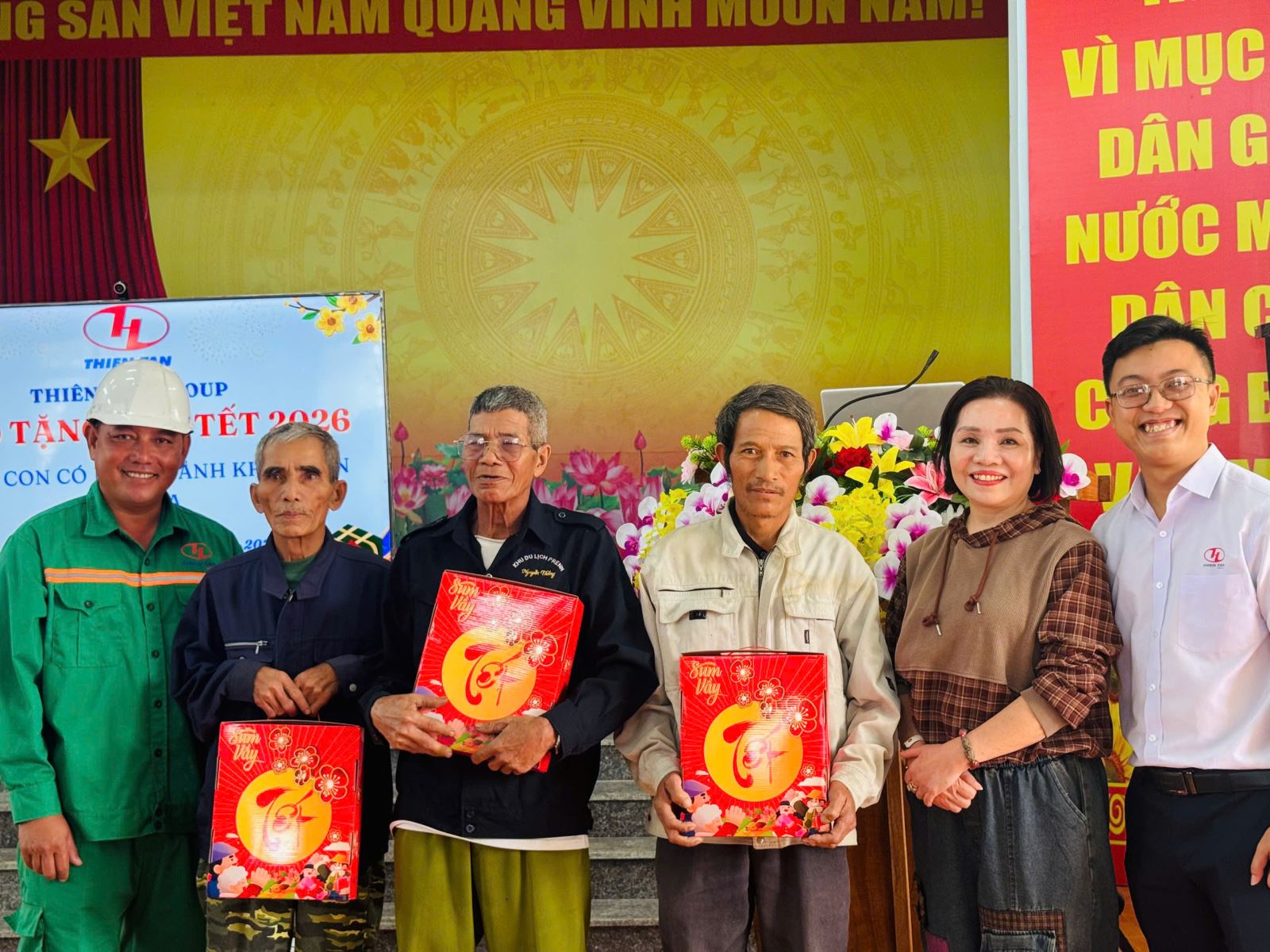 THIEN TAN GROUP | REMISE DE CADEAUX DU TÊT 2026 AUX FOYERS DÉFAVORISÉS DE LA COMMUNE DE BA XA