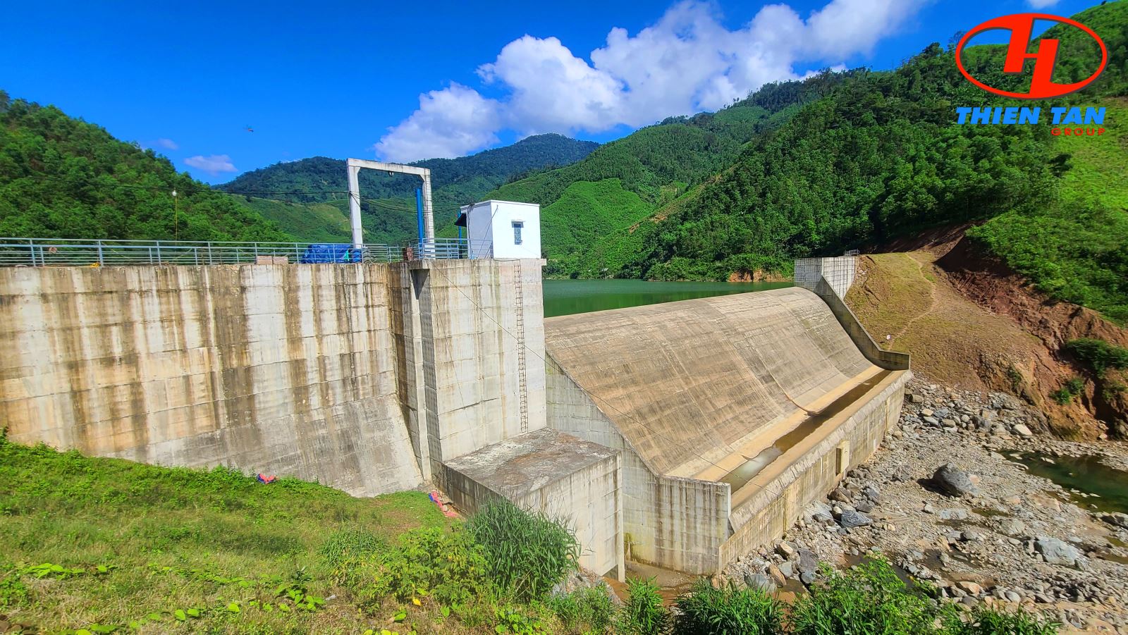 Barrage principal et réservoir