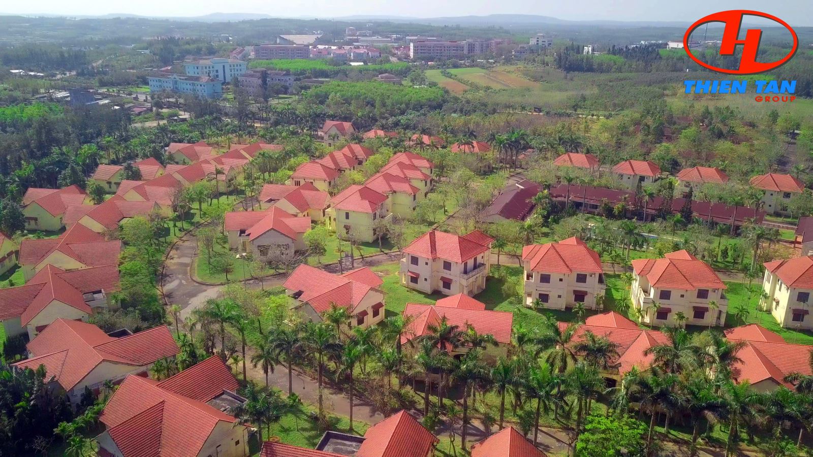 Vue d’ensemble du projet de villas Thien Tan