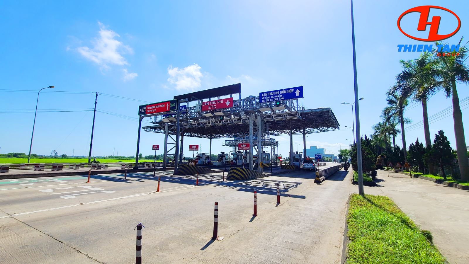 Voies clairement séparées pour la sécurité routière